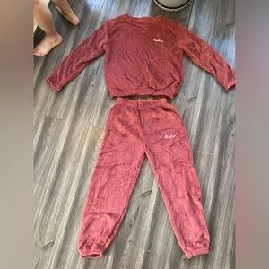 Children’s Cozy Red Lounge Set